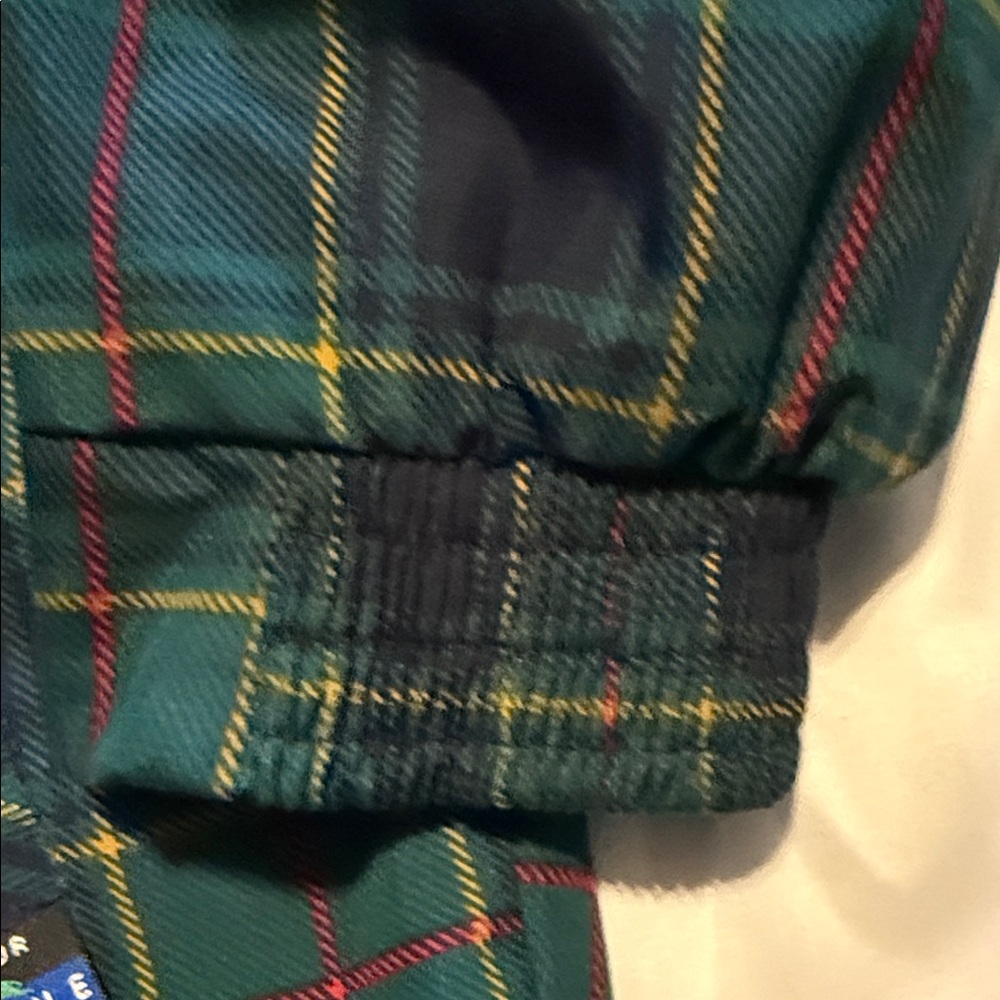 Saint Andrews Links Tartan Rain Jacket Made in Scotland Size L - Picture 6 of 10